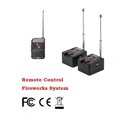 2 Cue Wireless Remote Fireworks Firing System Igniter EMB01-02R • $28.80