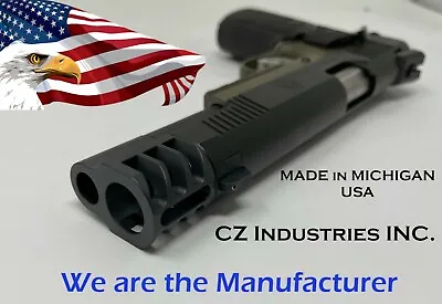 1911 Compensator Brake - Muzzle Brake - W/ SIDE SLOTS 45acp - MADE IN USA • $49