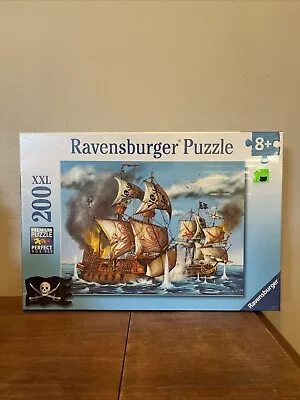 Ravensburger Puzzle 200 Piece XXL Pirate Ships SEALED • $12.50