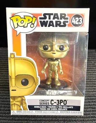 Funko Pop Toy Star Wars C-3po 423 • $20