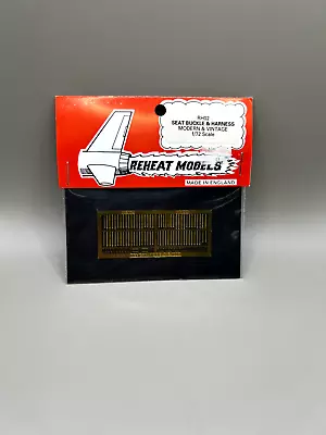 1/72 Reheat Models Seat Buckle And Harness Modern Vintage RH02 • $6.99