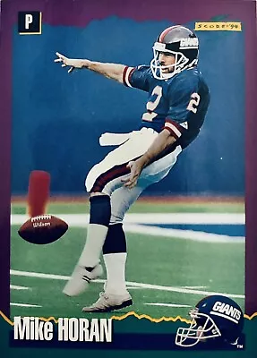 Brand New: Vintage 1994 SCORE Mike Horan New York Giants Trading Card  • $2.99