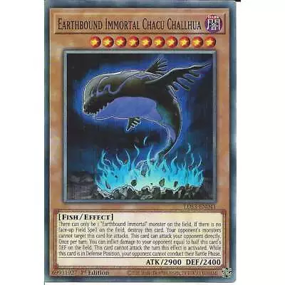 Earthbound Immortal Chacu Challhua LDS3-EN041 1st Edition Common :YuGiOh Card • £0.99