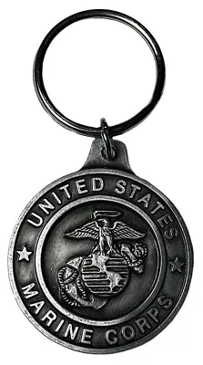 United States Marine Corps EGA St Michael Protect Me Keychain Key Chain Key Ring • $9.88