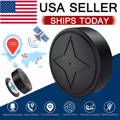 Magnetic Mini Car GPS Tracker Truck GSM GPRS Real Time Tracking Device Locator • $17.65