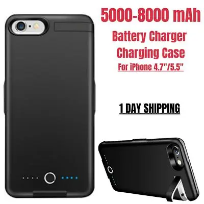 8000mAh Battery Charger Case For IPhone 8 7 6s Plus SE(2020) Power Bank Cover • $19.57