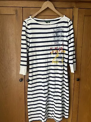 Ralph Lauren Nautical Dress M • £10