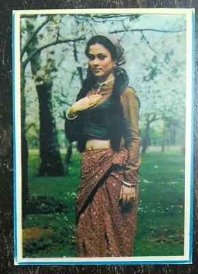 India Film Picture Postcard Mandakini  Bollywood Actress *** • $29