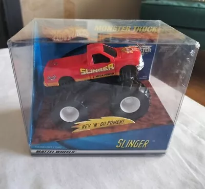 2000 Hot Wheels Monster Jam 1:43 Rev Tredz Rev N' Go Slinger • $6.99