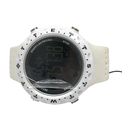 Columbia Men's CT004-100 Singletrak Digital Display White Watch/ NOS • $26