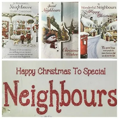 NEIGHBOURS CHRISTMAS CARD (5.5 X7.5 Approx) See Offer • £2.39