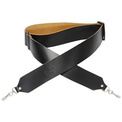 $24.99 • Buy Levy's 2  Wide Genuine Leather Banjo Strap - Black