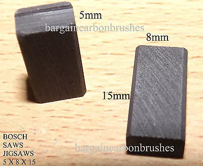 £4.23 • Buy Carbon Brushes For Bosch GST120 BEGST 135 BCE GST 150 CEGST 150BCE 2604320914 A1
