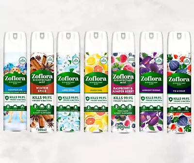 Zoflora Surface Disinfectant Mist Spray 300ml - Choice Of Fragrance • £6.75