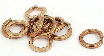 £29.99 • Buy BRASS SPRING WASHERS Phosphor Bronze M3 M4 M5 M6 M8 M10 M12 British Made