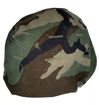 Vietnam War Era: 1970’s US Army M1-Liner & Helmet With Camo Cover No Strap • $124.89