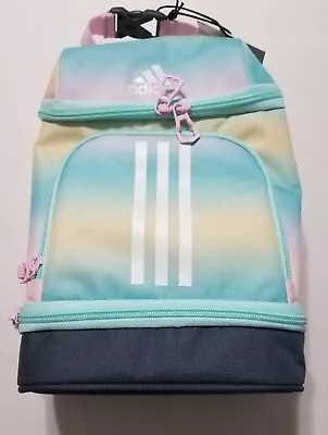 Adidas Excel 2 Insulated Lunch Bag School Work Multiple Compartments NEW • $19.99