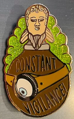 Harry Potter Mad Eye Moody Constant Vigilance Flask Metal Enamel Pin VG LOOK! • $15