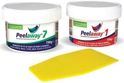 £15.75 • Buy Peelaway 1 And 7 - Paint And Varnish Remover - 150 Gram Twin Pack