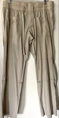 Planet Motherhood Maternity Casual Khaki Pants Convert To Crop Size Large • $7