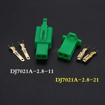 1 2 3 4 6 12 Way Pin 2.8mm Electrical Multi Plug Connector Terminal Block • £1.43