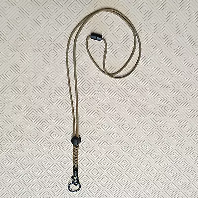 Survival Stealth Paracord Neck Lanyard For Many Uses (Military / Special Forces) • £4.99