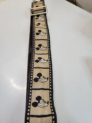 Vintage Mickey Mouse Camera Strap Bobby Lee Disney Productions Film Strip SEE  • $12.04