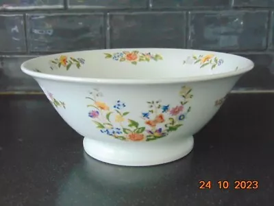 Aynsley Cottage Garden. Large Round Bowl. Fruit Or Centrepiece • £5.50