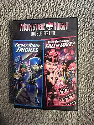 Monster High Friday Night Frights / Why Do Ghouls Fall In Love? DVD Debi Derry • $11.99