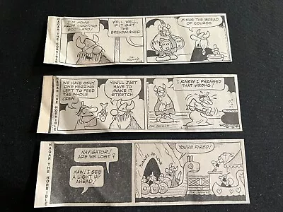 #D04 HAGAR THE HORRIBLE  Lot Of 3 Daily Comic Strips 1978 • $0.99