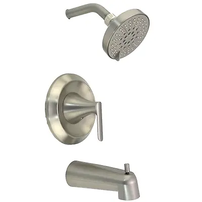 🆕 Moen 82518SRN Findlay Tub Shower Faucet Trim WITH VALVE - Brushed Nickel $210 • $84.97