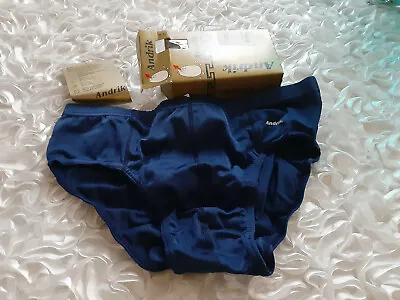 Men Brazilian Bikini  Thong Underwear Soft Lycra Size  Pequeno (Small) Blue • $7
