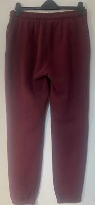 £14.99 • Buy Lacoste Mens Tracksuit Bottoms Joggers Bergundy Size Usa Medium
