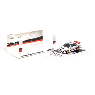 Inno64 1/64 Mitsubishi Lancer Evolution III TRACKERZ RACING Diecast Scale Model  • $17.75