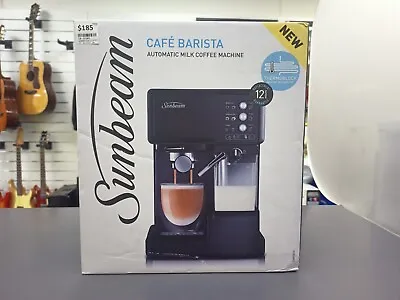 $185 • Buy Sunbeam Cafe Barista Automatic Milk Coffee Machine - Black - EM5000K
