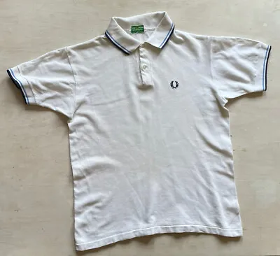 Genuine Vtg 1960s Mens Fred Perry Poloshirt Shirt • £34.99