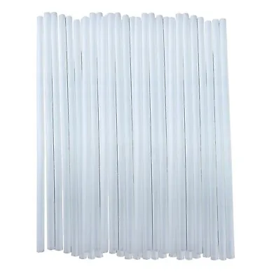 200x Slim Sip Clear 5  Straight Straws Drinking Pub Party Cocktail 3mm • £2.88