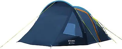 Vango Beta CLR Blue 4 & 5 Person Tent Camping Waterproof Fast Pack Spacious • £251.15