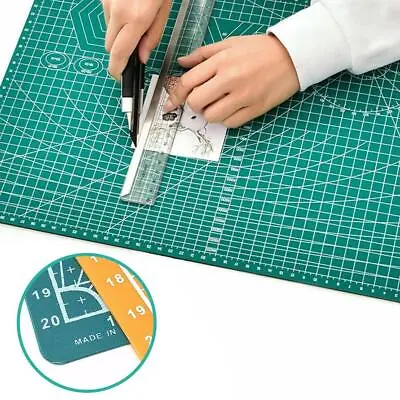 A4 A5 Large Thick Self Healing Cutting Mat Double-Side Art Craft BEST DIY T1T3 • £4.34