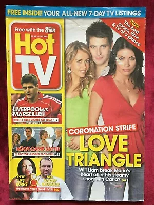 HOT TV Magazine 29-09-2007 SAMIA GHADIE Ashley Jensen Pete Burns Neil Ruddock UK • £9.99