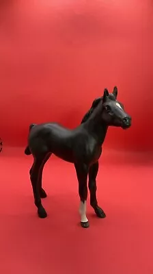 Vintage Beswick Black Beauty Foal Horse 14.5cm Tall Figure Ornament • £25