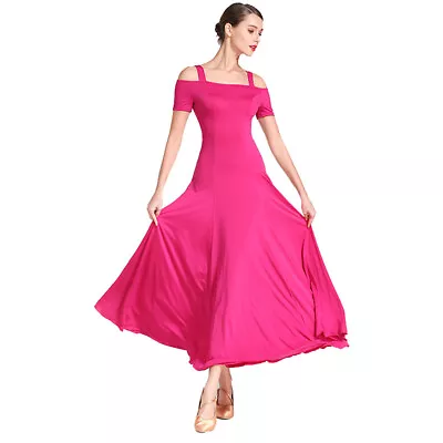 NEW Ladies Girls Latin Salsa Cha Cha Tango Ballroom Dance Dress #S9003 • £35.94