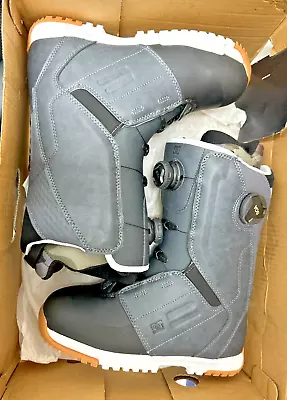 DC Men's CONTROL Boa Snow Boots - ADY0100054 - Castlerock US Men's Size 8.5 • $139.99