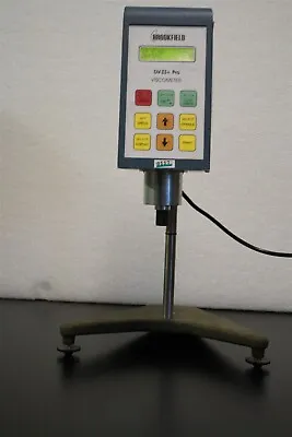 Brookfield DV-II+ Pro Viscometer And Stand No Spindles Included (LVDV-II+PRO) • $1500