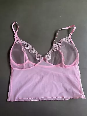 WICKED WEASEL Daisy 1105 Cami Top Pink Size S • $59.99