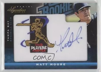2012 Signature Series Rated MLBPA /299 Matt Moore #136 RPA Rookie Patch Auto RC • $3.99