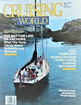 $7.25 • Buy 1989 Cruising World Reefing Roller Furling Spinnaker Anchors Cabo Rico Hunter