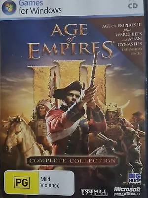 Age Of Empires III Complete Edition PC Game Plus Warchiefs And Asian Dynasties • $25