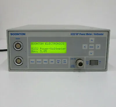 Boonton Electronics 5232 RF Power Meter/Voltmeter • $2281.09