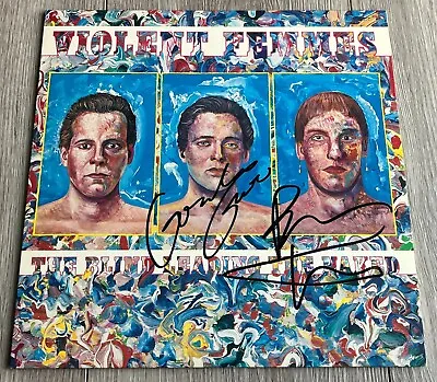 THE VIOLENT FEMMES SIGNED THE BLIND LEADING THE NAKED VINYL W/PROOF BECKETT COA • $249.99